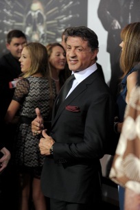 Pese a los problemas, Stallone no se ha alejado del todo del ojo público y estuvo promocionando "The Expendables 2"